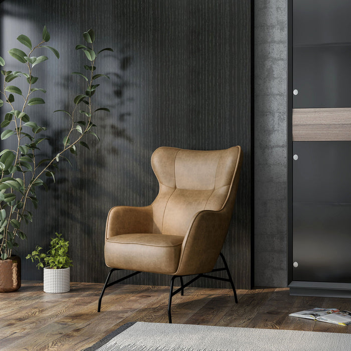 Franky - Accent Chair - Badlands Saddle