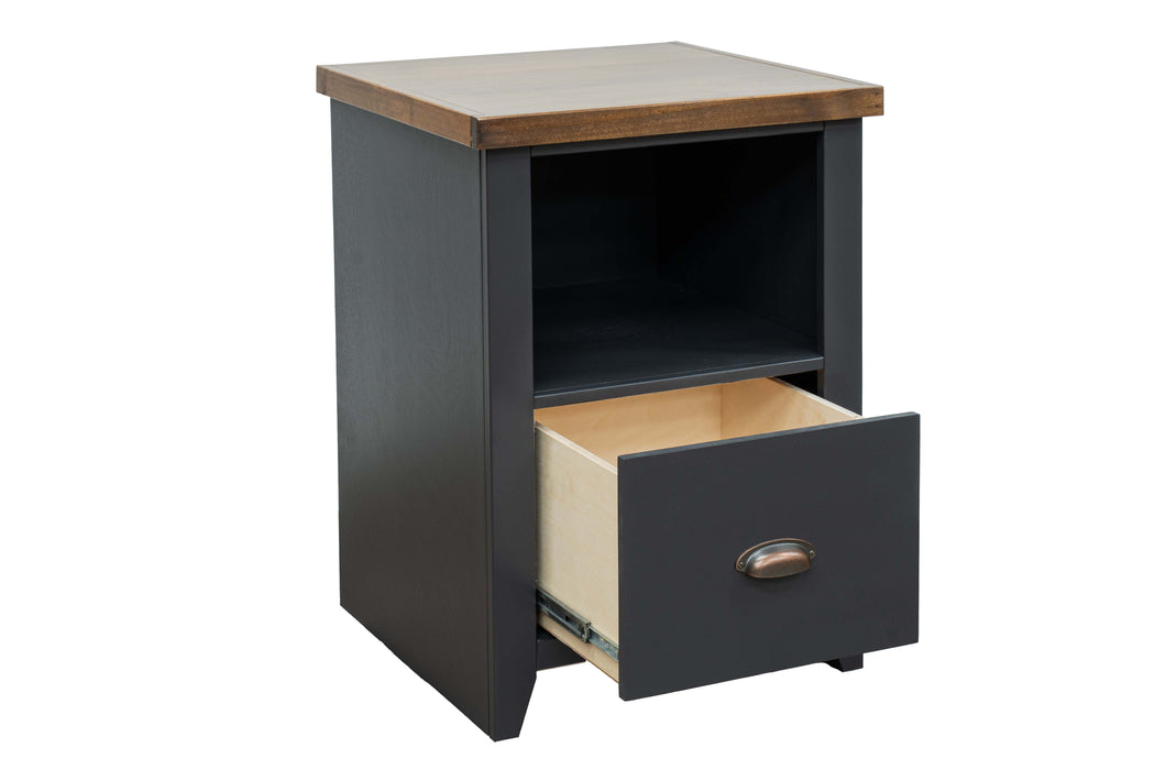Drawer File - Black / Whiskey