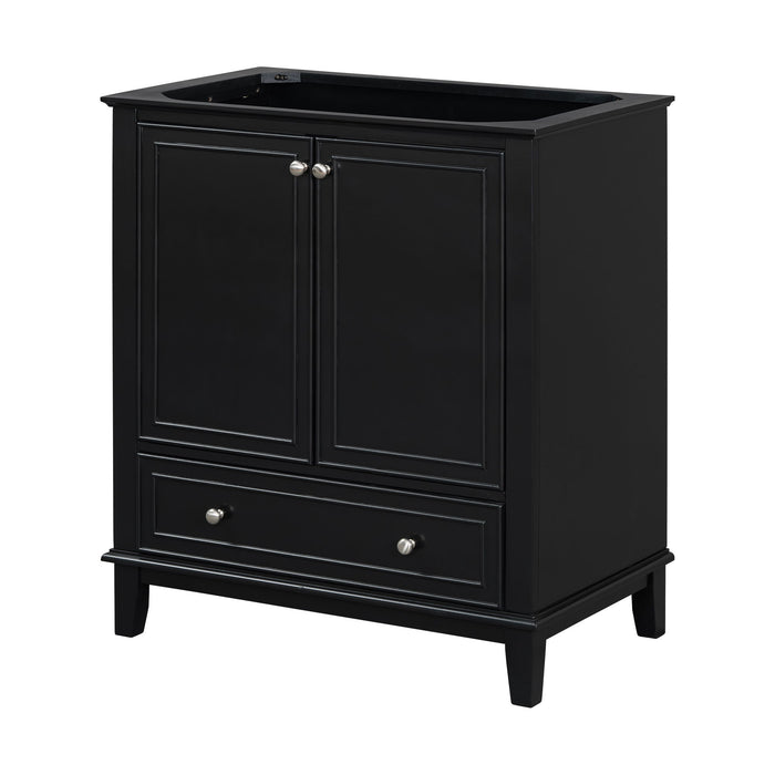 Modern Bathroom Vanity Base Only With Doors And Drawer