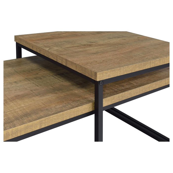 Rosey - 3 Piece Coffee Table Set - Mango Color