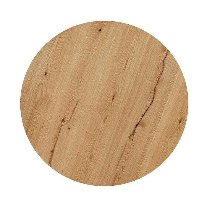 Layne - Round Coffee Table With Casters
