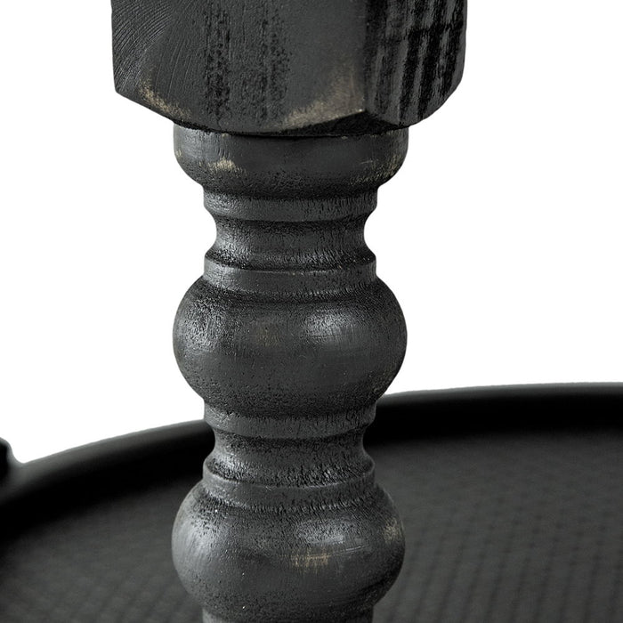 Round 2 Tiered Side Tabel, End Tabel For Lving Room Bedroom Entryway