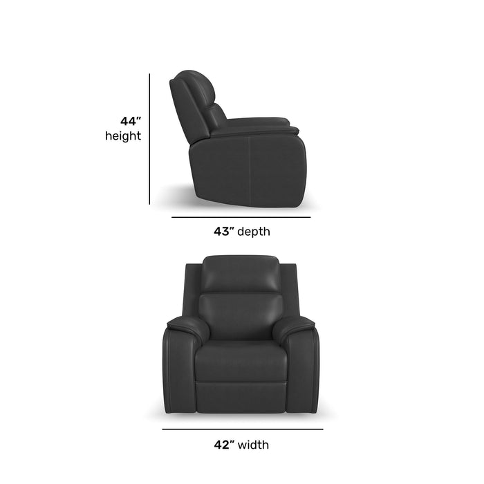 Ziggy - Power Recliner With Power Headrest, Lumbar, Heat & Massage
