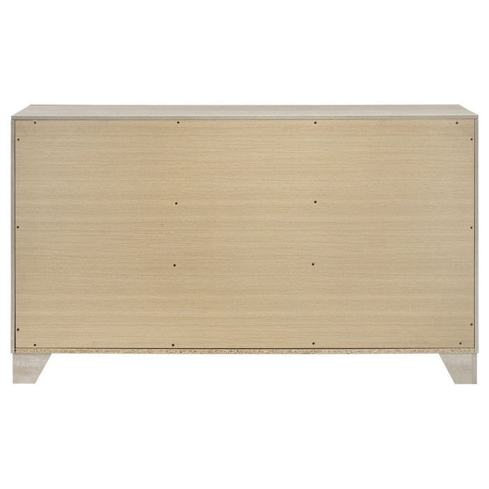 Strout - 6 Drawer Dresser - Cream