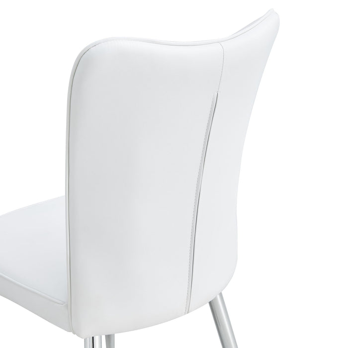 Minimalist Style Minimalist Dining Chairs With Metal Legs