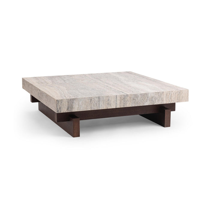 Alysa - Square Coffee Table - Riverstone Blend