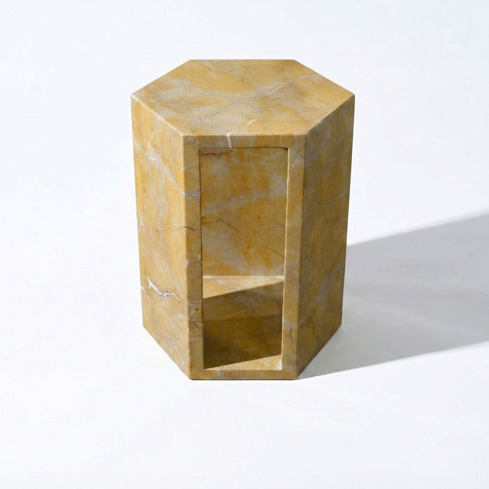 Modern Minimalist Hexagon Side Table