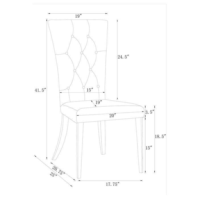 Allessandra - Rectangular Dining Set With Chairs