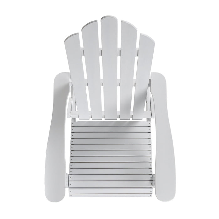 Aurascape - Outdoor Acacia Wood Foldable Adirondack Chair