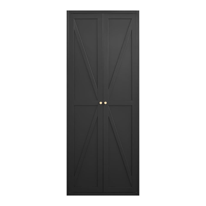 Adjustable 2 Door Storage Cabinet With Adjustable Shelves