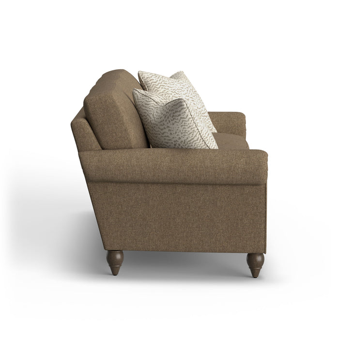 Moxy - Fabric Sofa With Rolled Arms