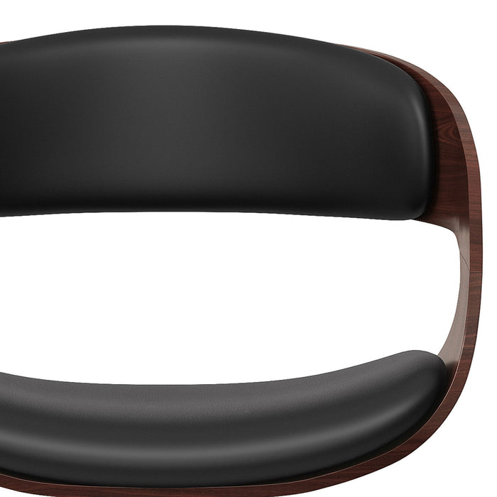 Archer - Adjustable Swivel Bar Stool - Black