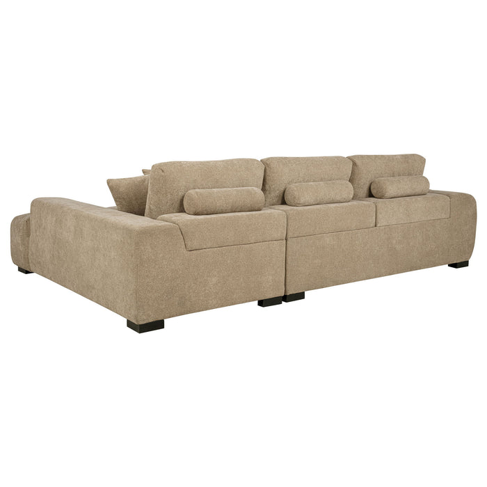 Plather - Sectional Chaise Sofa