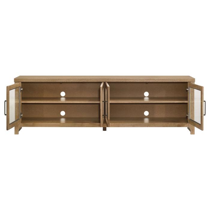 Trowbridge - 4 Door TV Stand - Oak