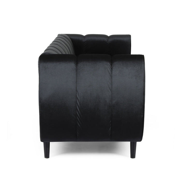 Miranda - Modern Glam Velvet 3 Seater Sofa