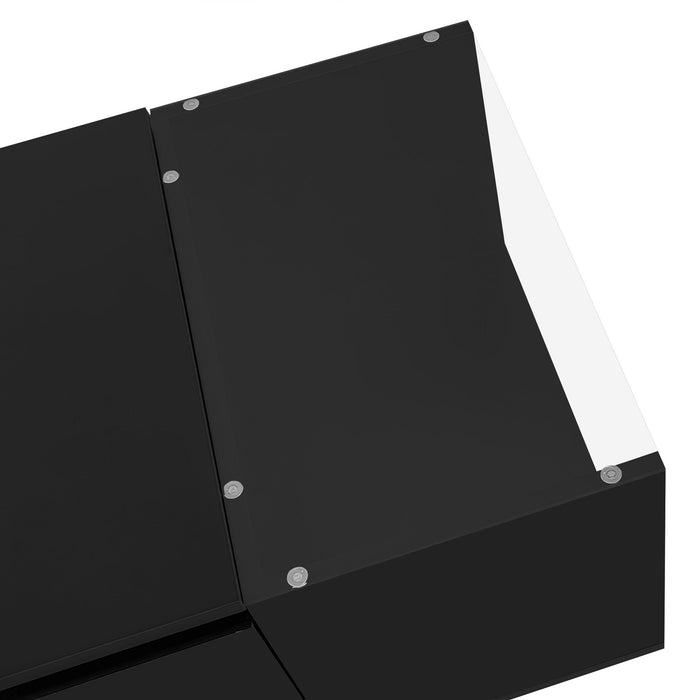 LED Coffee Table, Modern Center Table