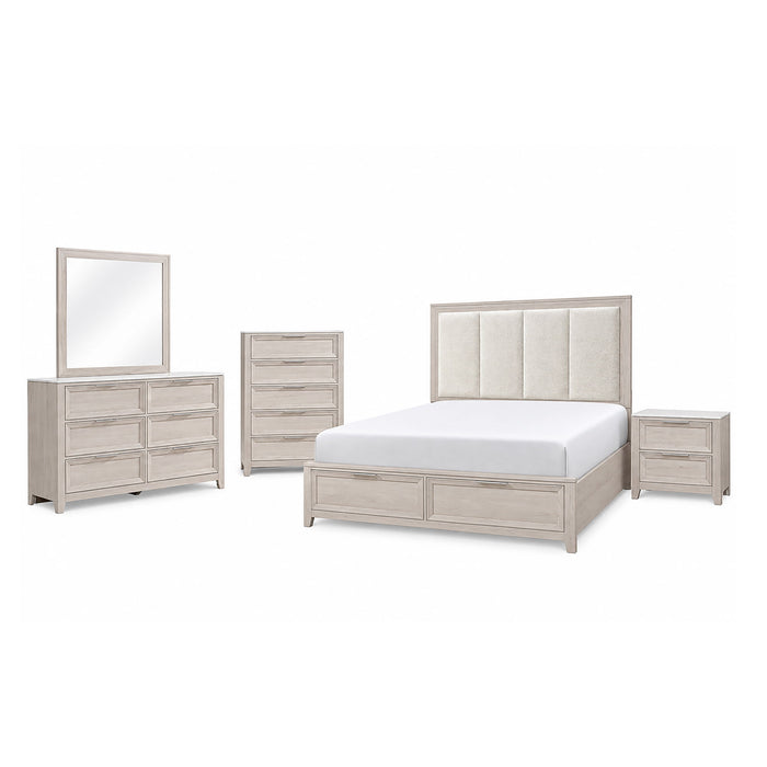 Melissa - Storage Bed With Padded Headboard