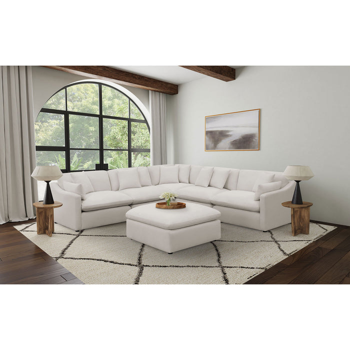 Hobson - Square Upholstered Comfort - Ivory
