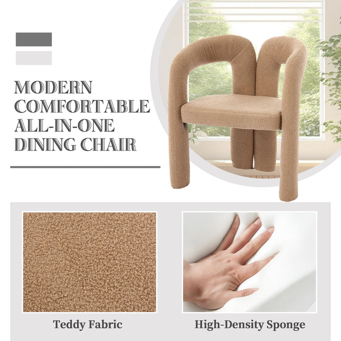 Coolmore Contemporary Designed Accent / Dining Chair With Armrests