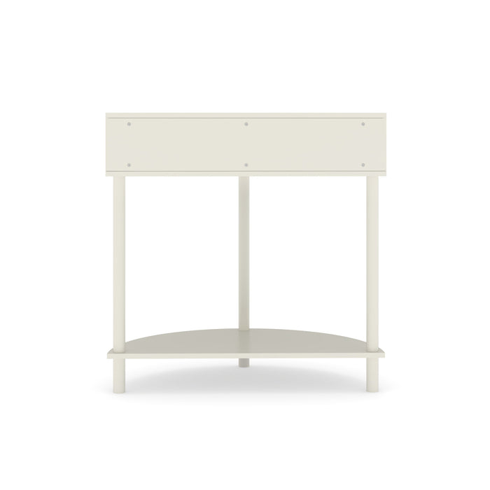 Demi Lune - Console Table With 2 Storage Drawers