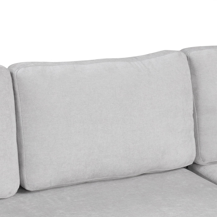 Sectional Sofa Upholstered Sofa Couch With Reversible Armrests For Living Room