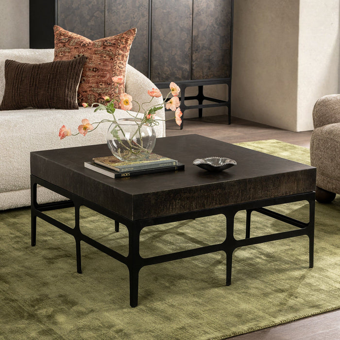 Adela - Coffee Table - Rust Noir