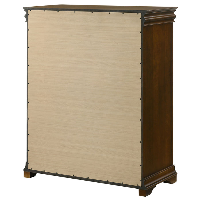 Leonide - 4 Drawer Chest - Cherry