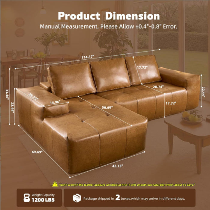 Boneless Couches For Living Room With Chaise
