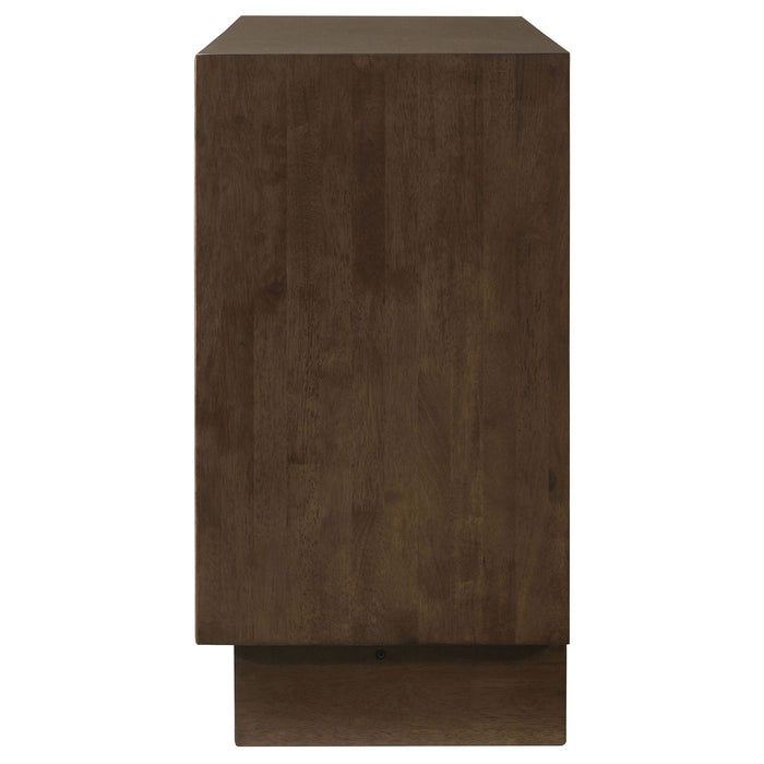 Hemlock - 6 Drawer Dresser Cabinet - Brown