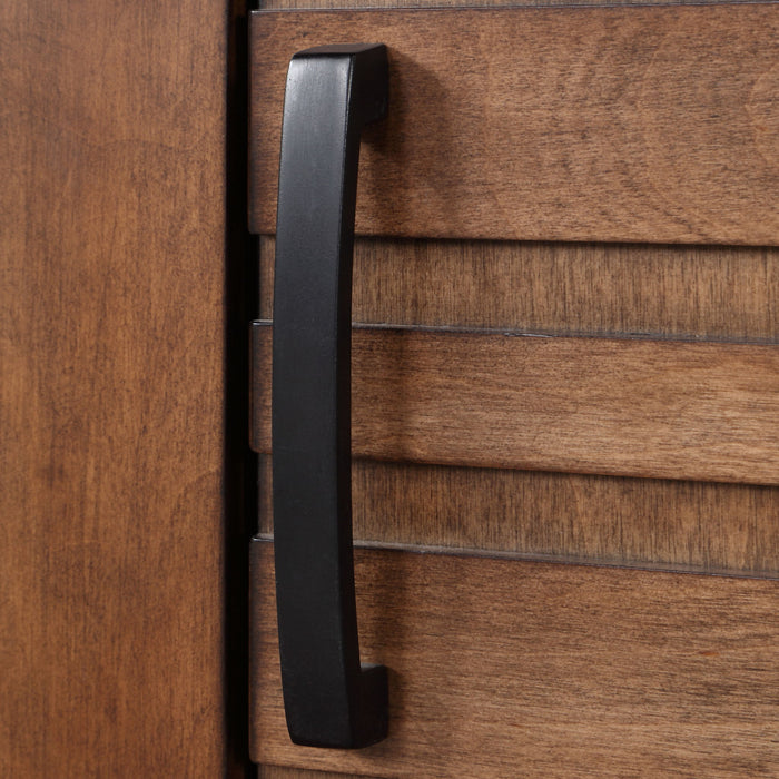 Corner TV Console - Brown