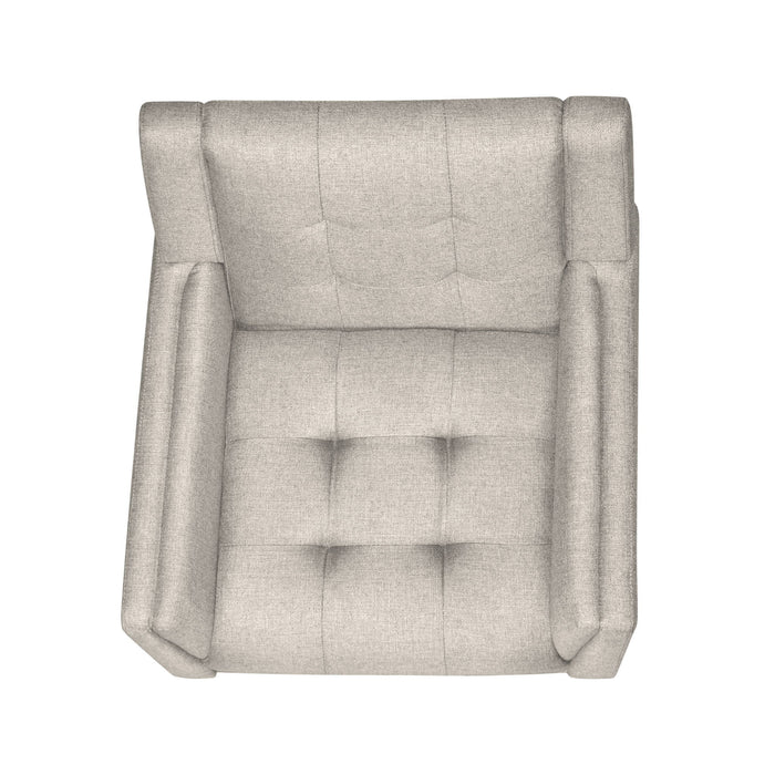 Luminaesque - Fabric Upholstered Armchair With Tufted Back