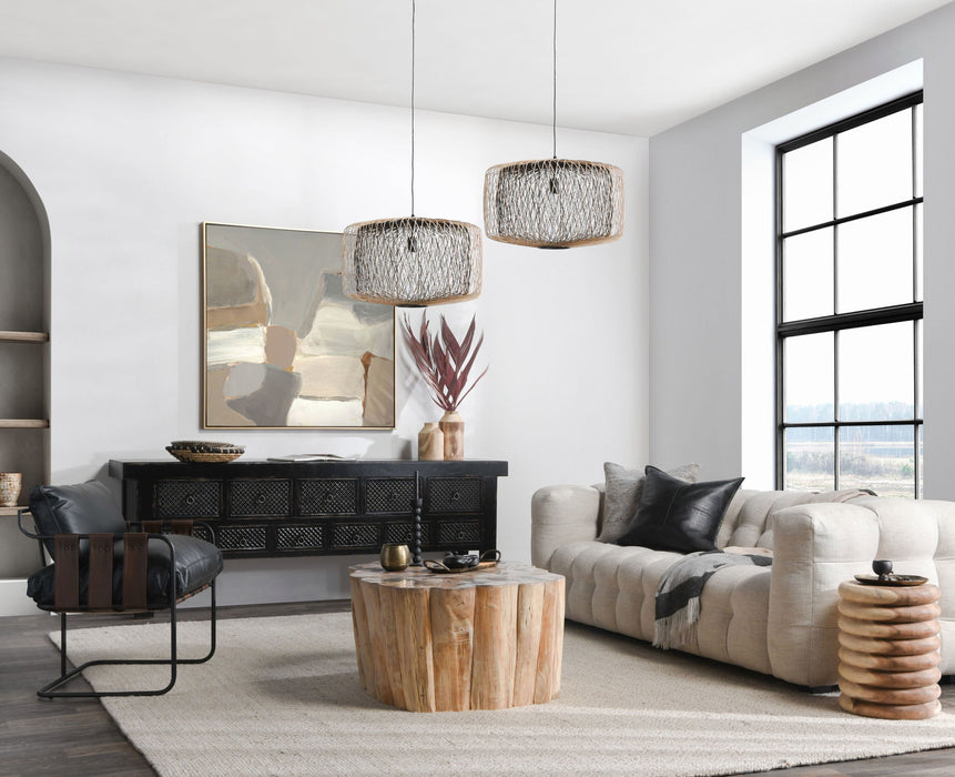 Gala - Round End Table - Natural