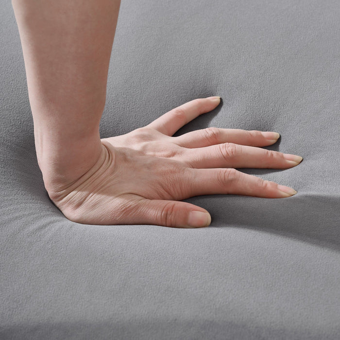 Chesterfield Velvet Upholstery Fabric Sofa With Roll Armrest & Nailhead, Mid Century Modern 3 And 3 Seater Couch