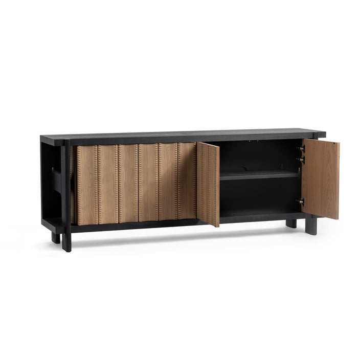 Ellison - 4 Door Cabinet - Shoreline Noir