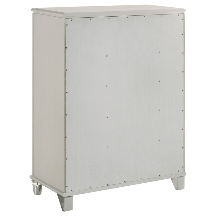 Gwendolyn - 5 Drawer Bedroom Chest Of Drawers - White