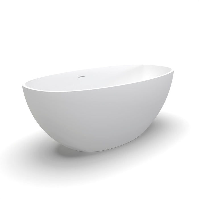 Freestanding Bathroom Bathtub With Ergonomic Design