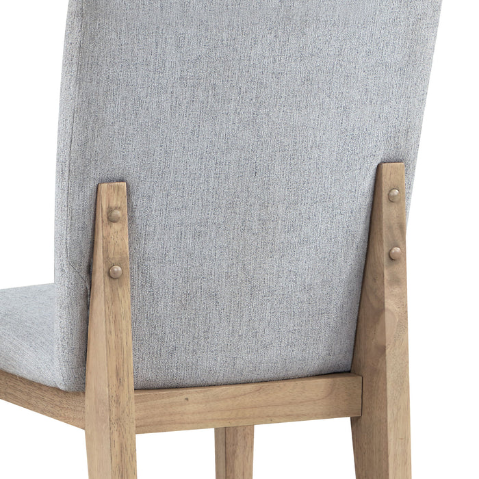 Caspian - And Oak Finish Dining Chair (Set of 2) - Gray