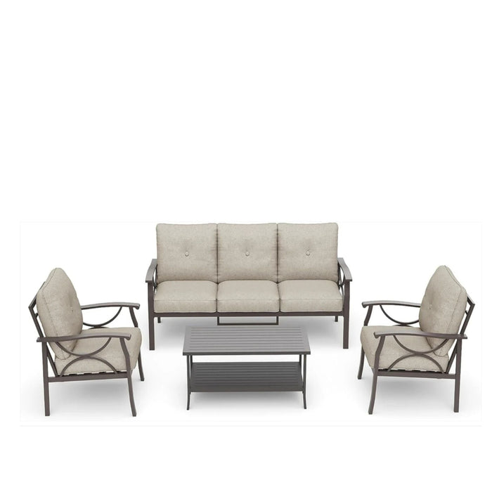 Patio Furniture Set & Coffee Table For Backyard