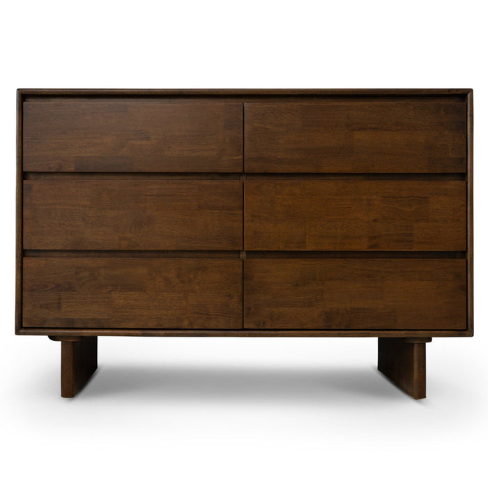 Dubrovnik - Dresser With 6 Drawers - Brown