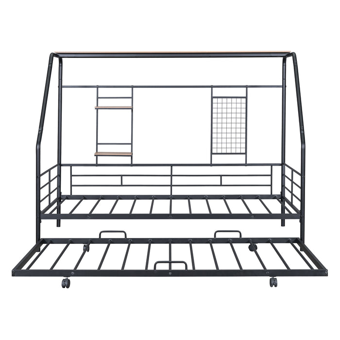 Playhouse Design Bed With Trundle