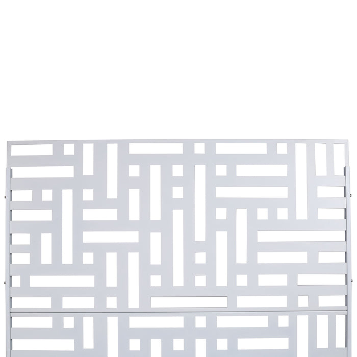 Decorative Freestanding Metal Privacy Screen For Indoor & Outdoor Use