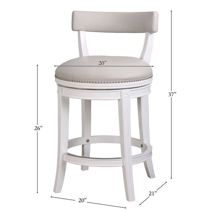 Stool & Upholstered Seat And Back