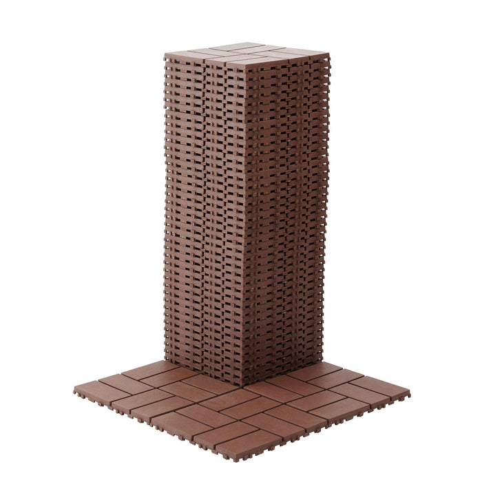 Interlocking Deck Tiles, 44 Pack