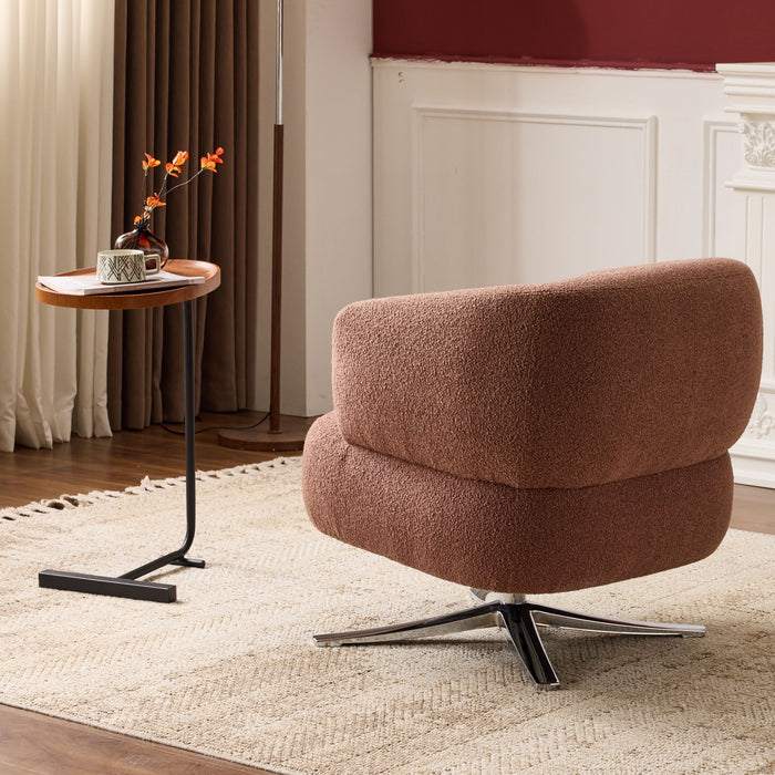 Cuddle Style Leisure Swivel Sofa Chair