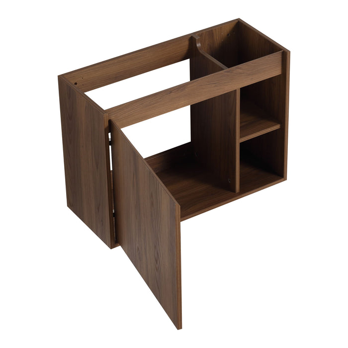 Wall Mounted Bathroom Vanity With Sink & Soft Close Door
