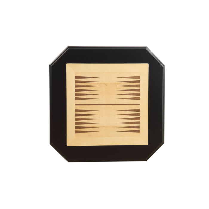 Bishop - Reversible Chess Checker Game Table With Game Tray (Chess Fingures Not Included)
