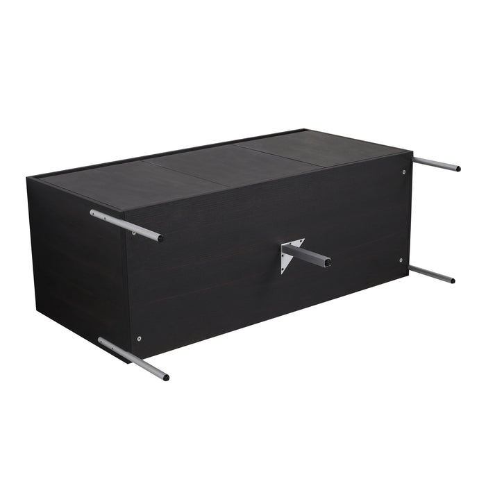 Freestanding Bathroom Vanity With Resin Sink And Storage Cabinet