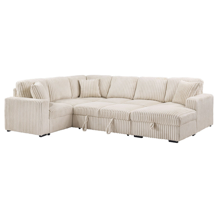 Thurston - Storage Sectional Sofa With Pop Up Bed