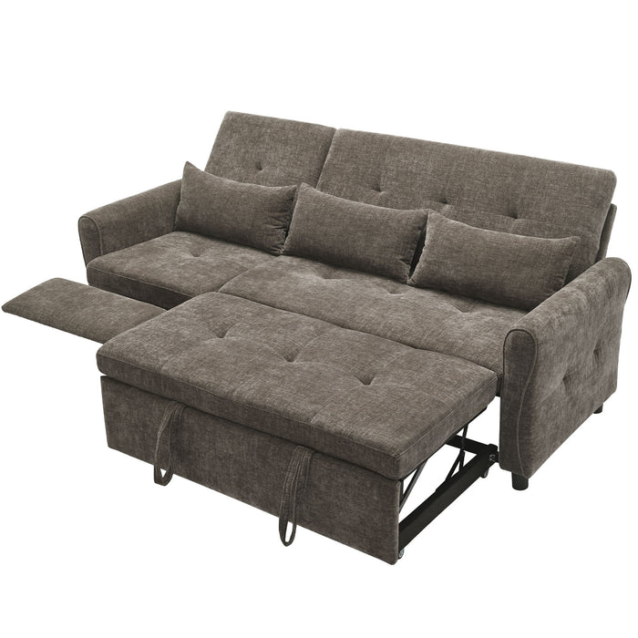 3 Seater Sofa Bed And Reversible Recliner