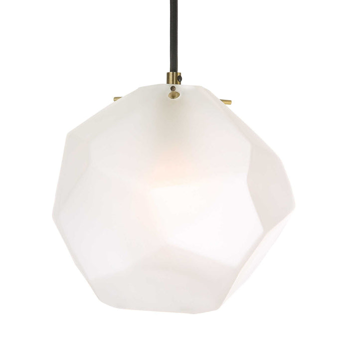 Geodesic - 1 Light Mini Pendant - White